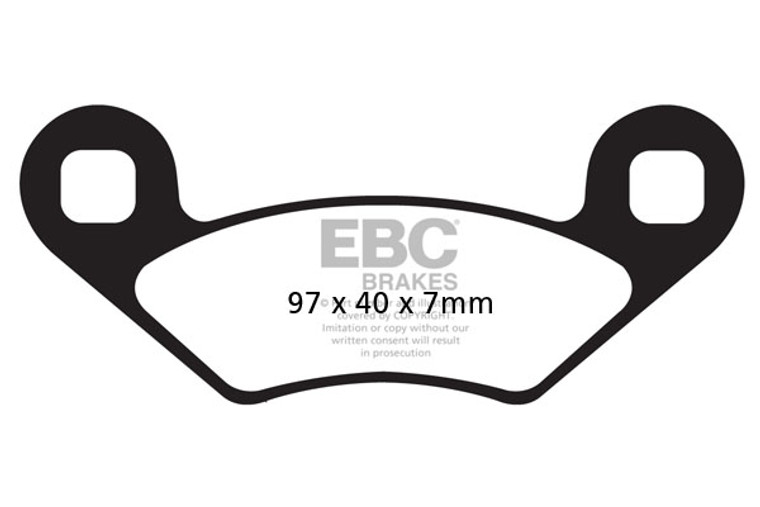 EBC BRAKE PAD POLARIS