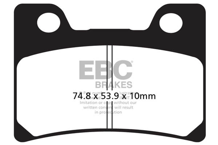 BRAKE PAD FZR1000 92-93