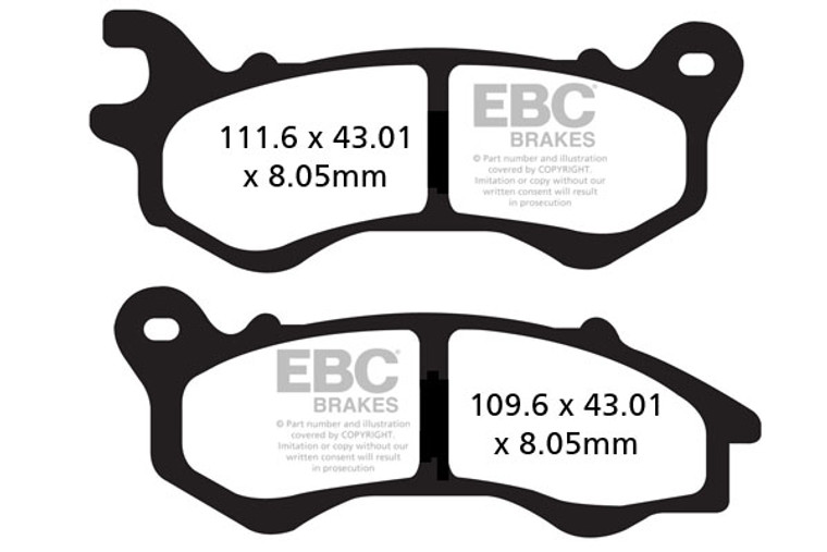 BRAKE PAD SINT SFA603HH