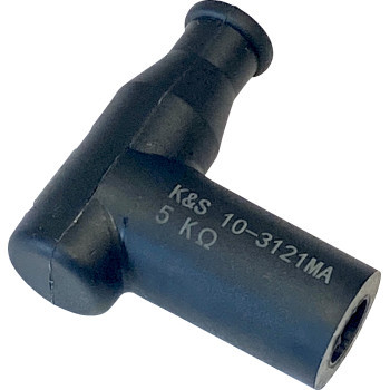 Plug Cap T type rubber Black