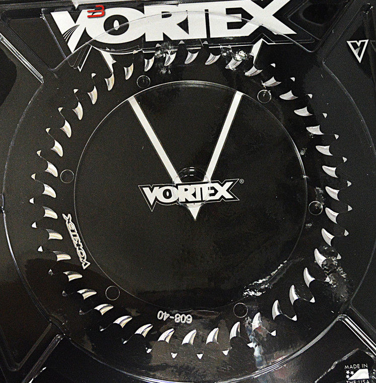Vortex black/machine YFZ350 40