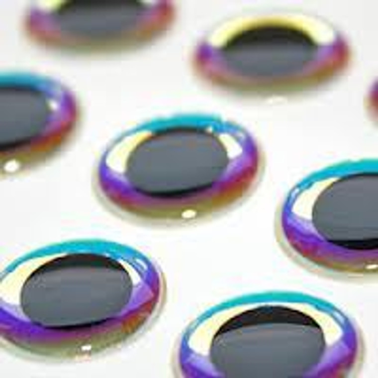 3D Adhesive Holographic Eyes