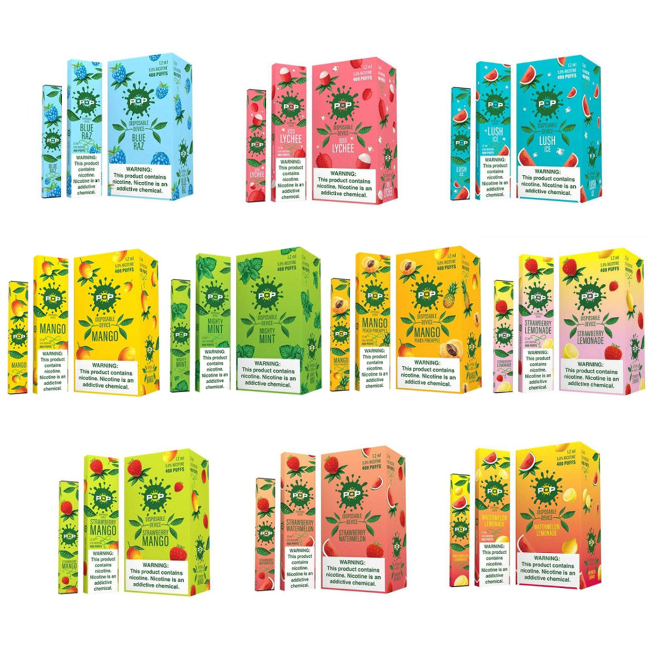 Pop Disposable Vaporizer 1pc Pop Vapor Pop Disposable Vaporizer 1pc Pop Vapor