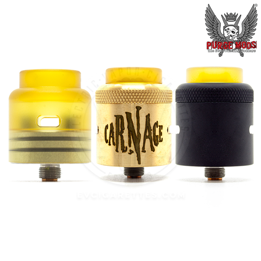 Carnage v1.5 25mm RDA by Purge Mods Carnage v1.5 25mm RDA by Purge Mods