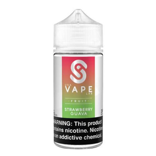USA Vape Lab Fruit E-Liquid - Strawberry Guava USA Vape Lab Fruit E-Liquid - Strawberry Guava