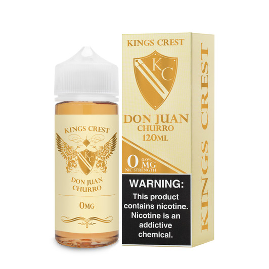 King's Crest E-Liquid - Don Juan Churro King's Crest E-Liquid - Don Juan Churro