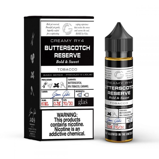 Glas Basix E-Liquid - Butterscotch Reserve Glas Basix E-Liquid - Butterscotch Reserve