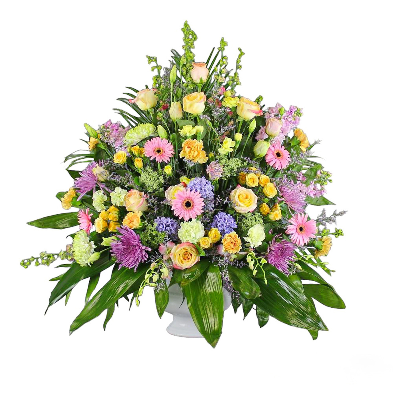 Sympathy shop flower arrangements