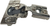 Blum B038N358B.08 105 Degree 1/2" Overlay Press-In Soft Close Hinge - (pair)