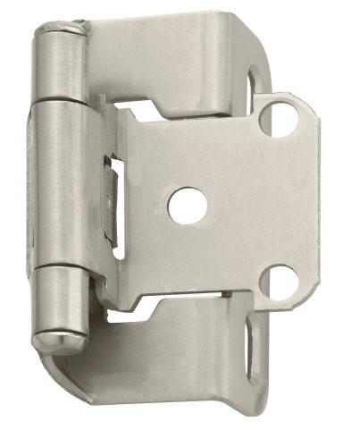 Amerock BP7550-G10 1/2-Inch Overlay Hinge