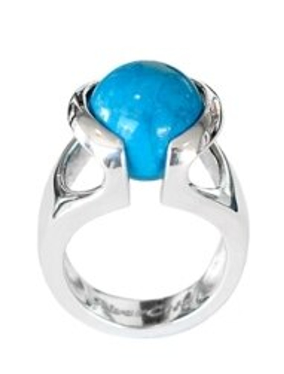 Sterling Sphere Ring SC2