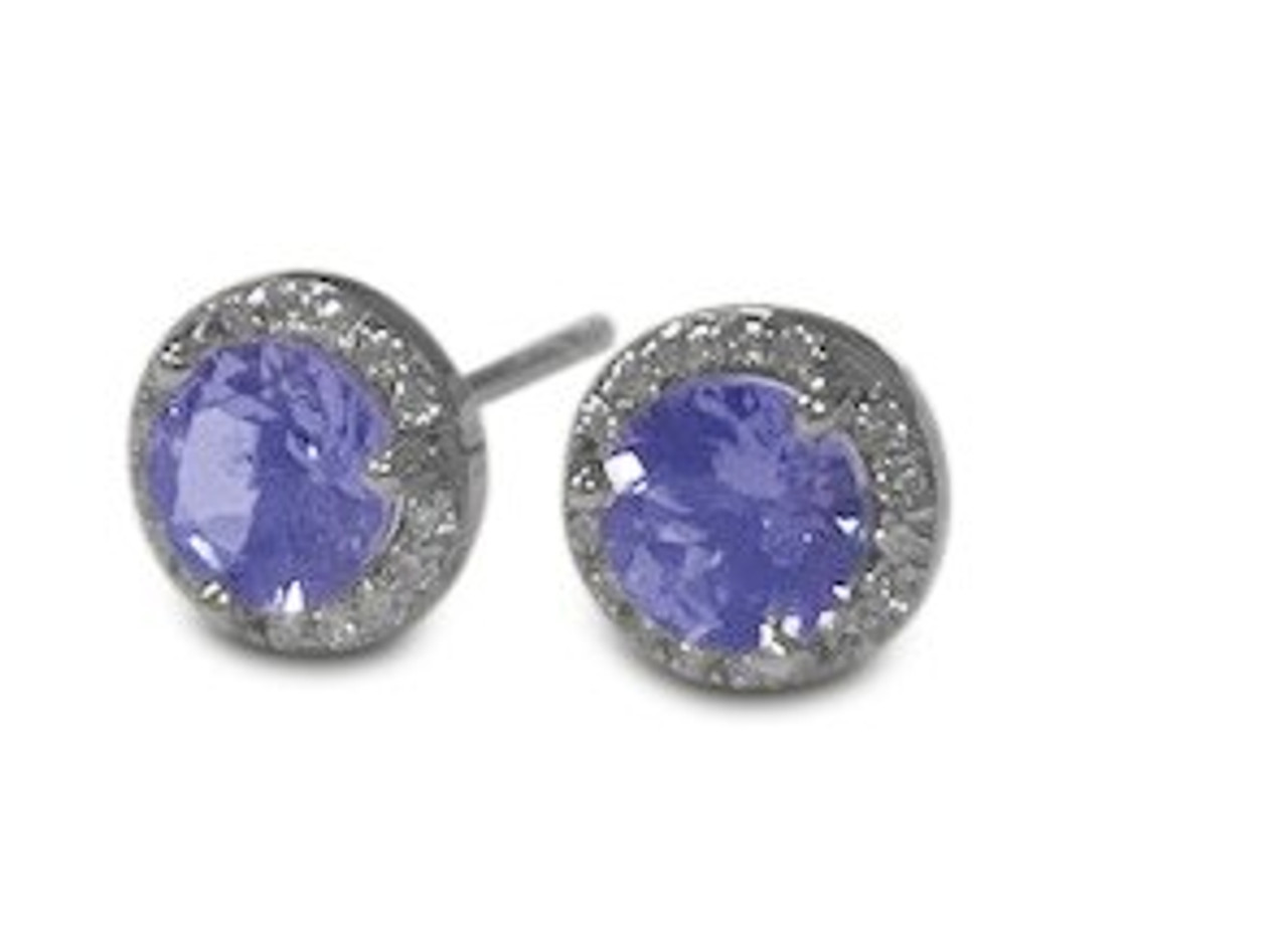 Tanzanite Earrings | Alexandre Rosenberg