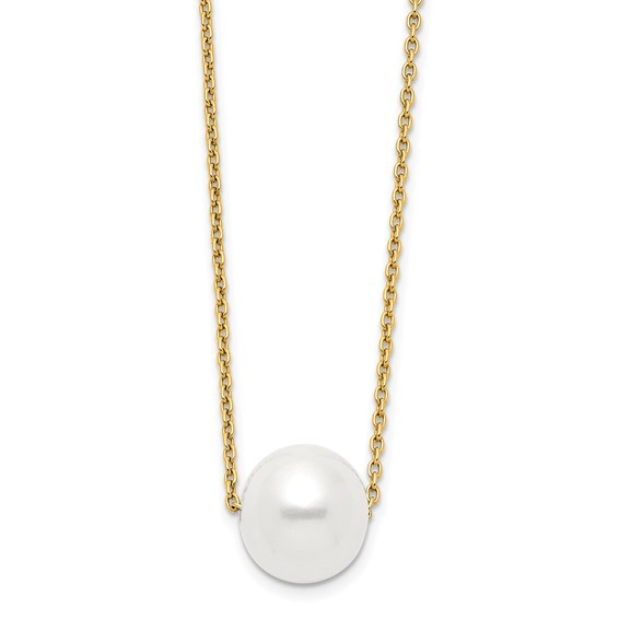 14 K Gold Freshwater Cultured Pearl 