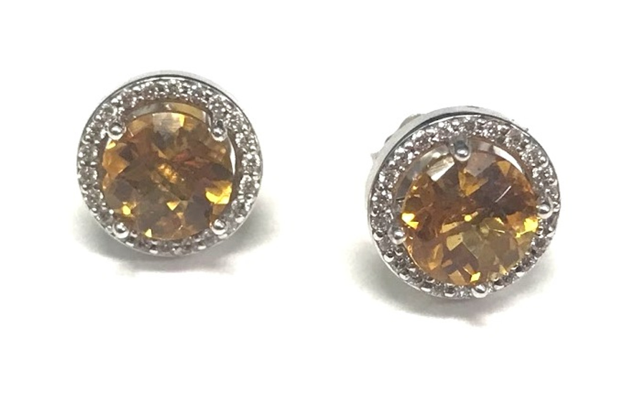 14 K Yellow Gold Round Post Stud Earrings YE312