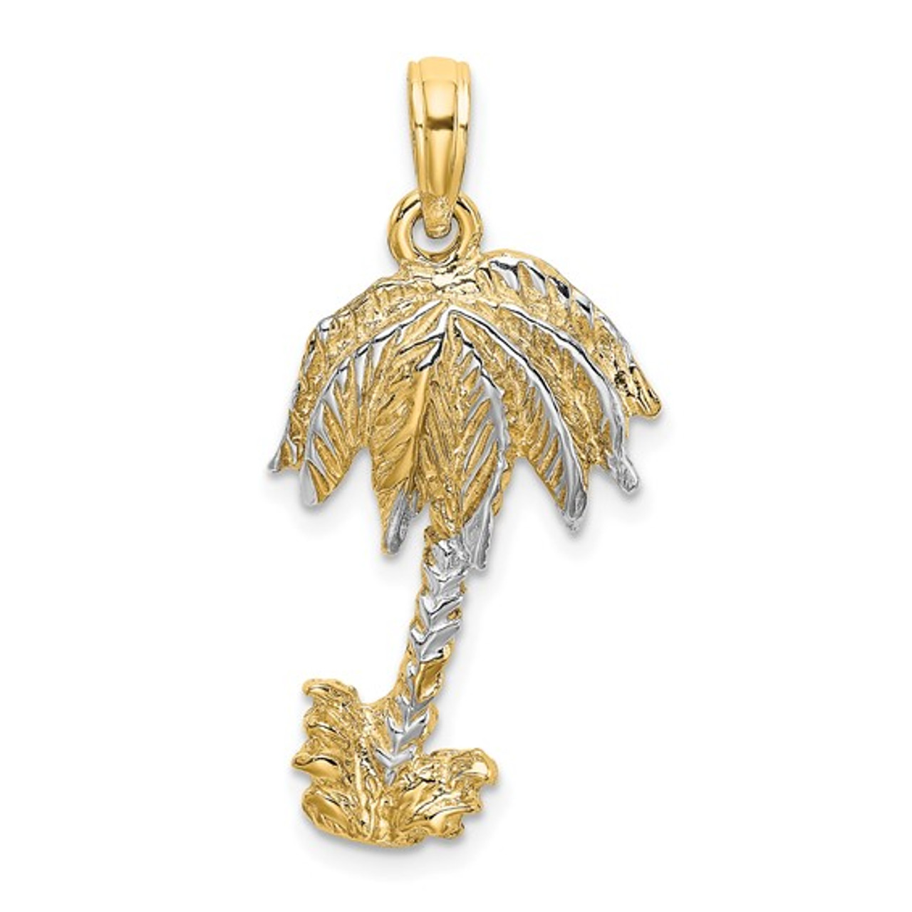 Amazon.com: Palm Tree Necklace, Palm Tree Charm Rose Gold Necklace, 14K Gold  Plated 925 Sterling Silver Necklace, Palm Tree Necklace : Handmade Products