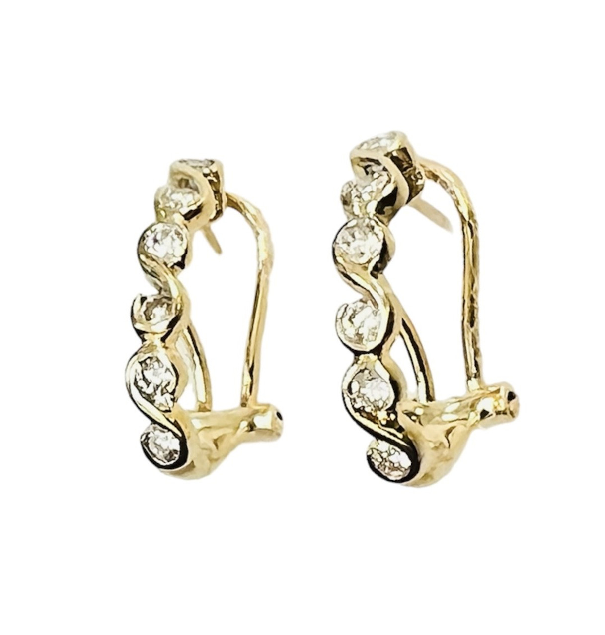 14K Yellow Gold Earrings 001-210-00129 14KY - JMR Jewelers | JMR Jewelers |  Cooper City, FL