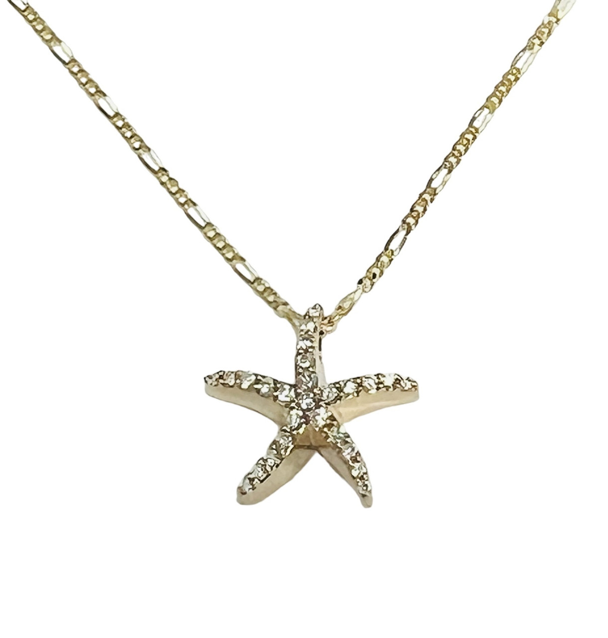 Tiffany & Co 18K Yellow Gold Starfish Necklace E1105 | Tiffany & Co. | Buy  at TrueFacet