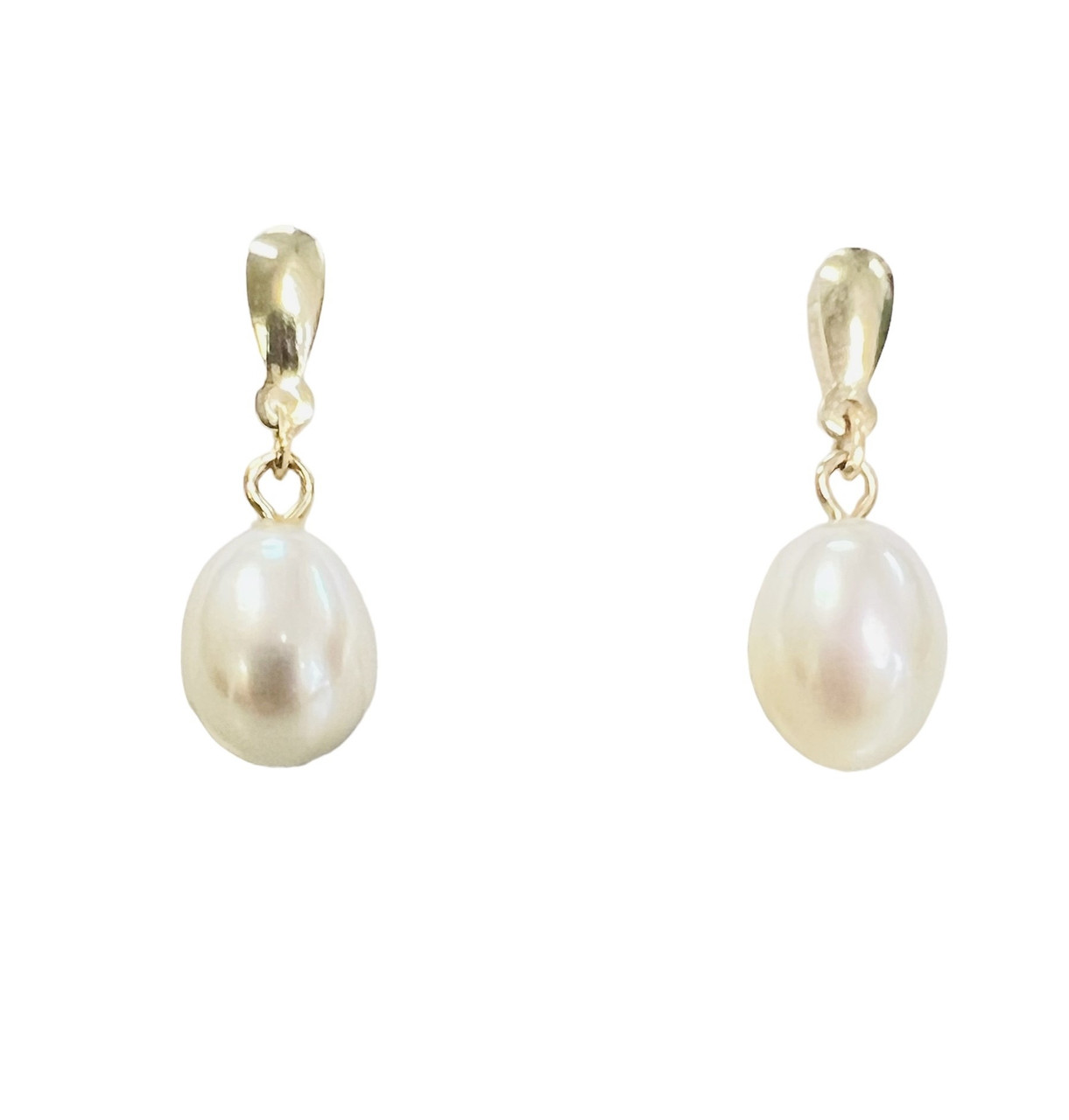 Huge YGP Emerald Pearl Dangle Earrings ( Limited Edition) – Enumu