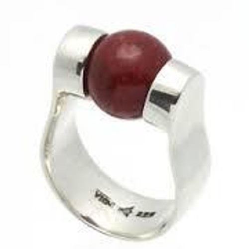 Sterling Silver SPHERE Ball RING SC2 | Silver City Sarasota