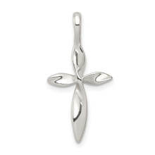 Silver Twisted Pendant or Charm. Chain Sold Separately QC6664 available at Silver City Sarasota.