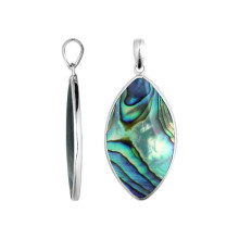 Silver Abalone Pendant. Chain Sold Separately AP62389 available at Silver City Sarasota.