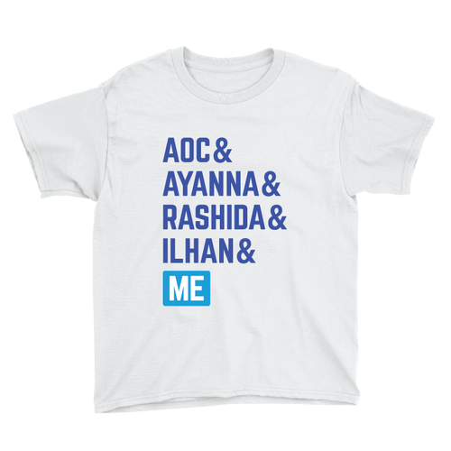 The Squad and Me (Youth White Tee) The Squad and Me (Youth White Tee)