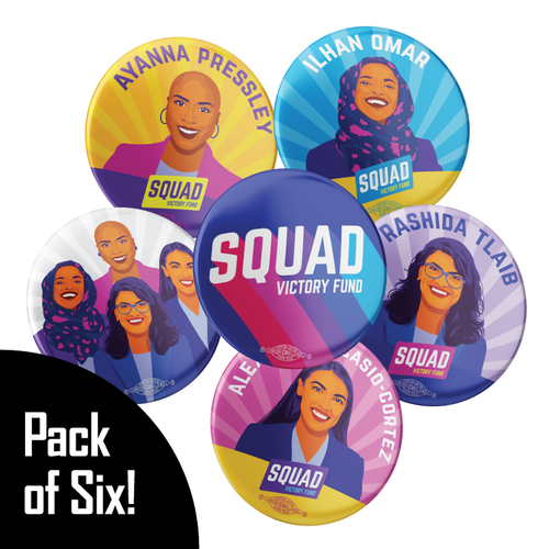 Squad Portraits (2.25" Pin-Back Button -- Combo Pack of Six!) Squad Portraits (2.25" Pin-Back Button -- Combo Pack of Six!)