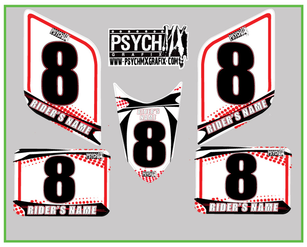 ATV Number Graphics | Psych Design