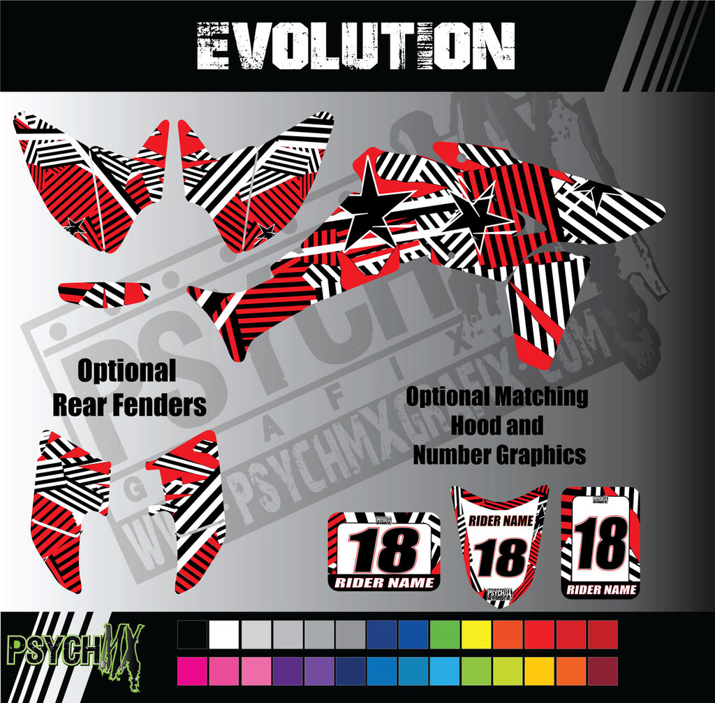 ATV Full Graphics Kit | Evolution Design