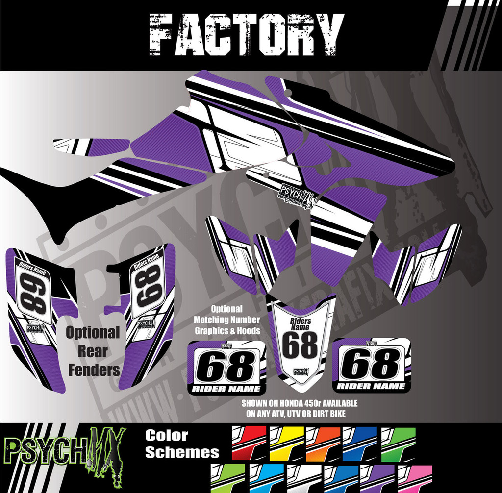 ATV Full Graphics Kit | Factory