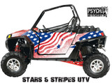 Stars and Stripes Design for Side by Side UTV Graphics, UTV Graphics