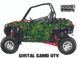 Digital Camo Design for Side by Side UTV Graphics, UTV Graphics