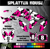 ATV Full Graphics Kit | Splatter House Design