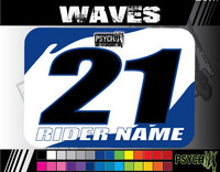 ATV Number Graphics | Waves Design