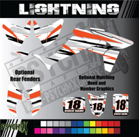 ATV Full Graphics Kit | Lightning