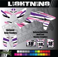 ATV Full Graphics Kit | Lightning