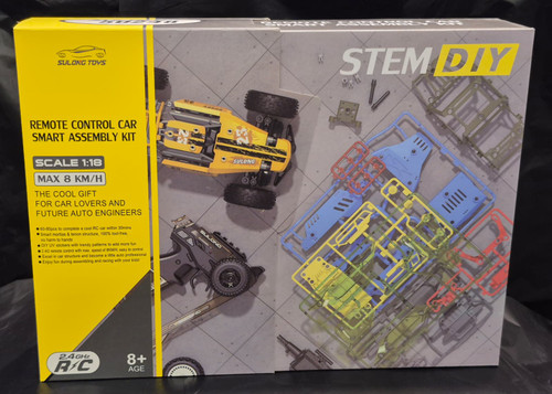 Stem DIY Remote Car Assembly Kit YELLOW 4 SETS