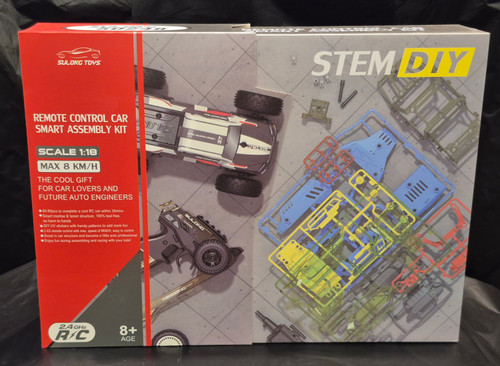 Stem DIY Remote Car Assembly Kit RED 4 SETS