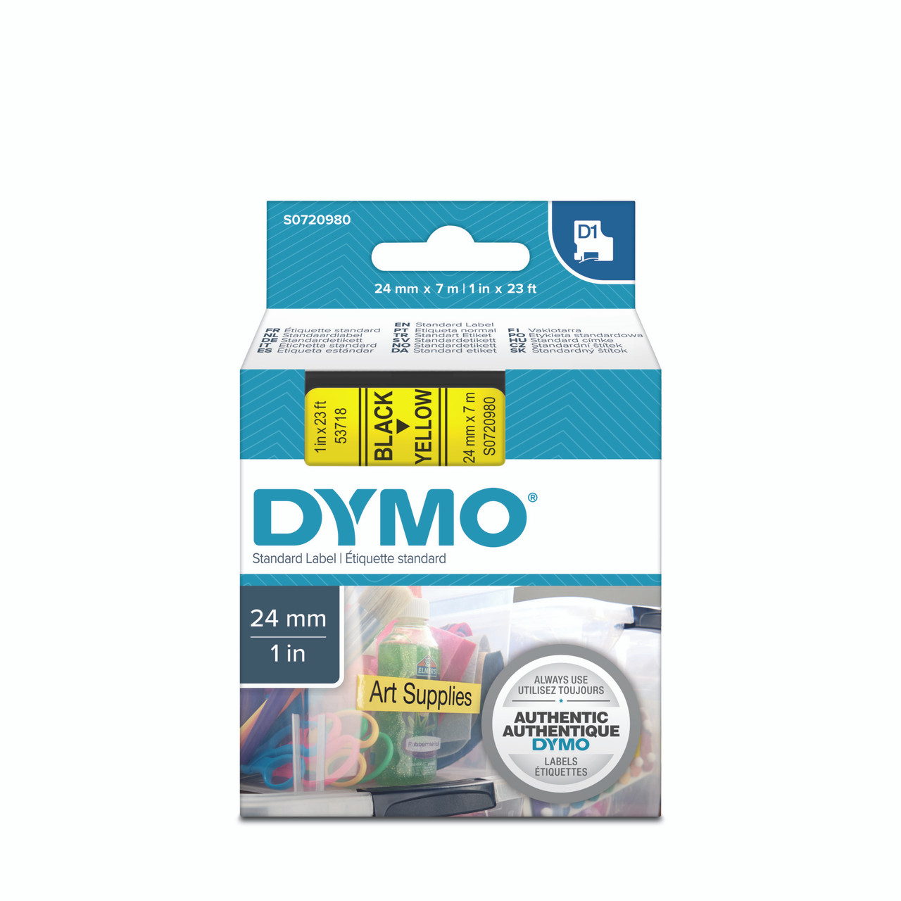 DYMO D1 Durable - label tape - 1 cassette(s) - - 1978364 - Paper