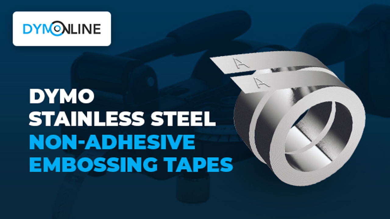 Metal Embossing Tapes Designed to Last Metal Embossing Tapes Designed to Last