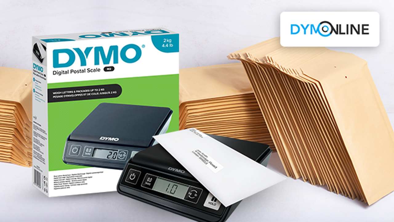 Precise postage every time with Dymo M2 Digital Postal Scale Precise postage every time with Dymo M2 Digital Postal Scale