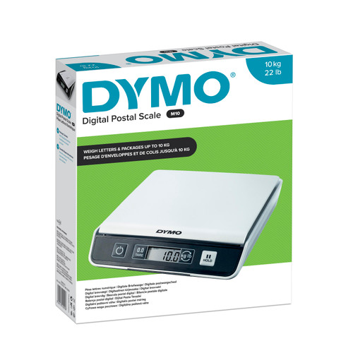 Dymo M10 (S0929010) Digital USB Postal Scales Up To 10kg Capacity (SDS0929010)