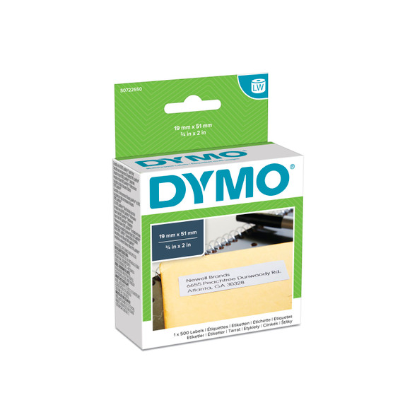 Dymo #11355 / S0722550 Labelwriter Multi Purpose Labels 19x51mm | DymoOnline