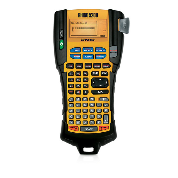 DYMO Rhino 5200 handheld industrial label maker front view