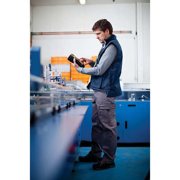 DYMO Rhino 5200 hard case kit used in industrial workspace