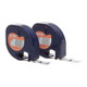 Dymo LetraTag Label Tape Paper Twin Pack Two rolls of durable paper label tape.