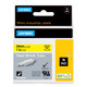 Dymo Rhino Industrial Heat Shrink Tube Tape 19mm Black On Yellow