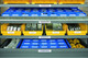 DYMO 9mm white on black labels applied to blue wiring in a structured cabling system