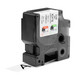 DYMO Rhino industrial label tape cartridge 24mm white on black for self-laminating applications