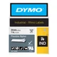 Dymo Rhino Industrial Flexible Nylon Tape 24mm Black on White